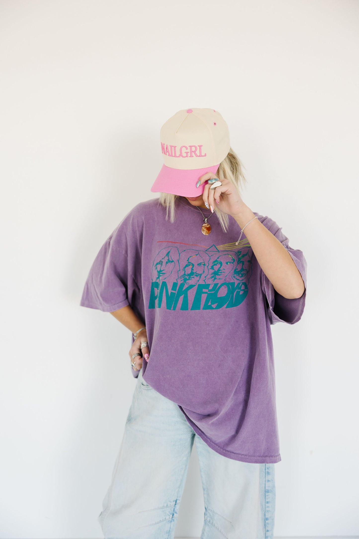 PINK NAILGRL Trucker Hat