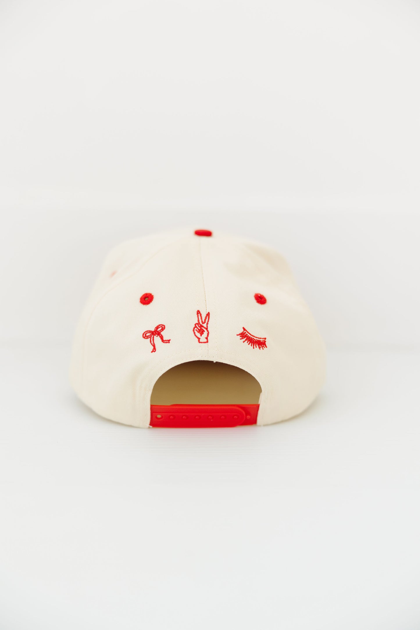 RED "just grly things" Trucker Hat
