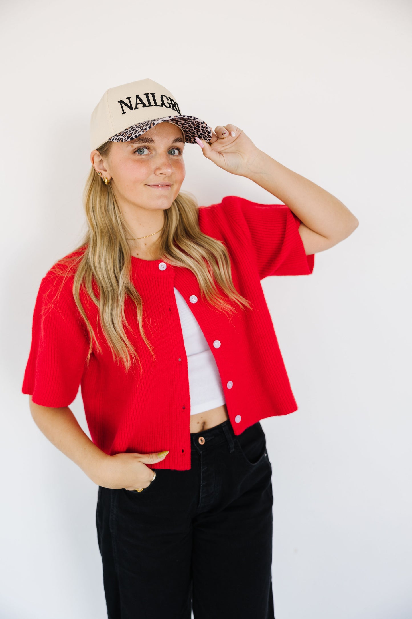 CHEETAH NAILGRL Trucker Hat