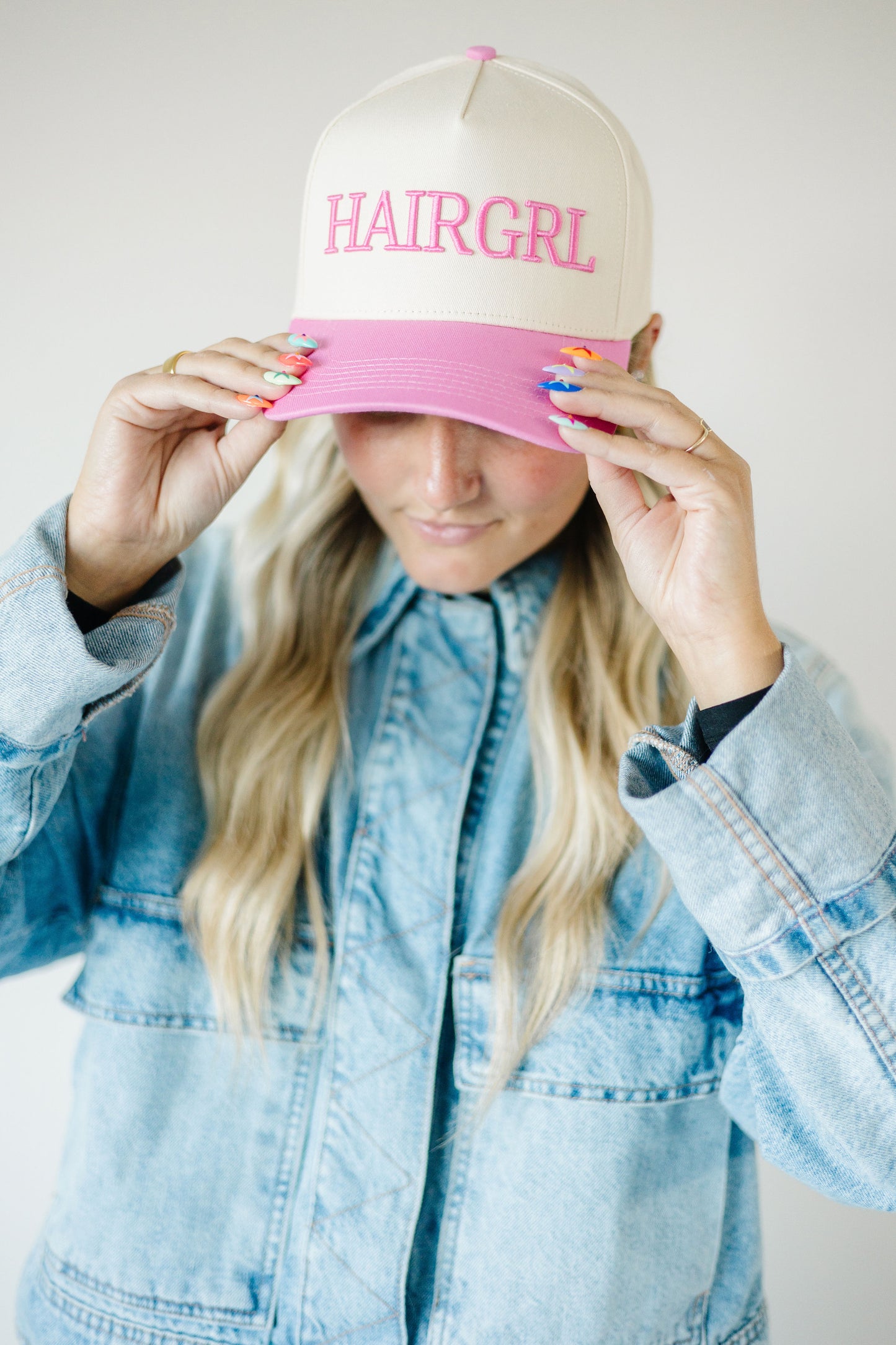 PINK HAIRGRL Tucker Hat