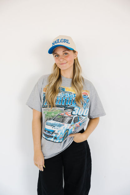 BLUE NAILGRL Trucker Hat