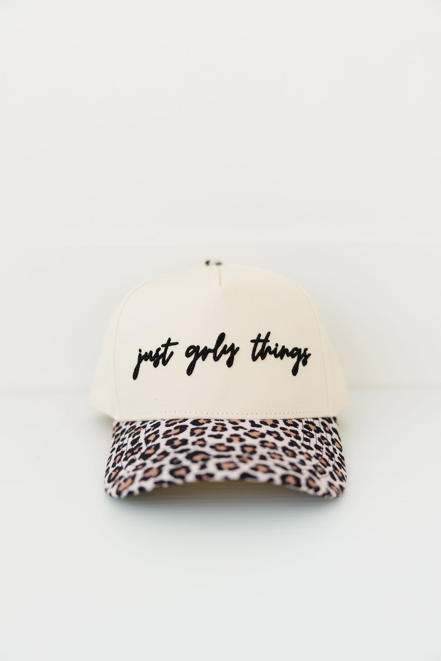 CHEETAH "just grly things" Trucker Hat