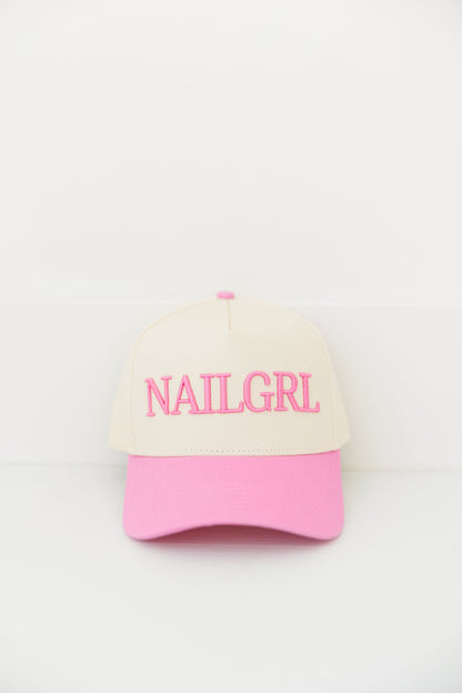 PINK NAILGRL Trucker Hat
