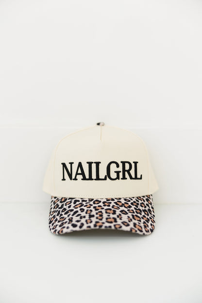 CHEETAH NAILGRL Trucker Hat